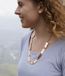 Pretty Pathways Necklace - Copper