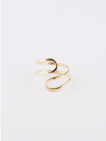 Meander Ring - Gold Rings Mata Traders   