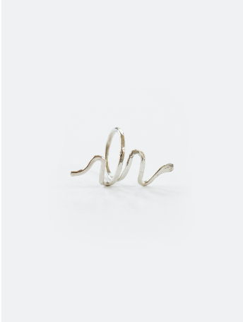 Serpentine Ring - Silver Rings Mata Traders   