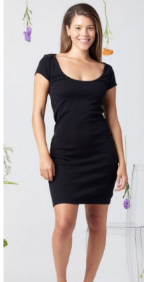 Raina Dress - Black Dresses Known Supply   