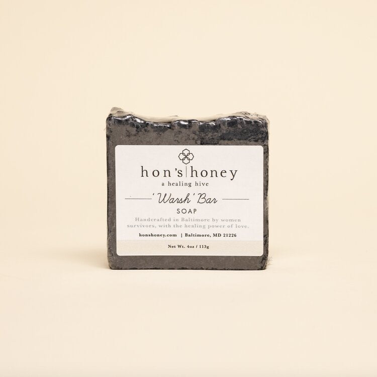 Warsh Bars Home Goods Hon's Honey Tea Tree & Charcoal  