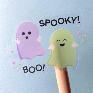 Spooky! Boo! Sticker
