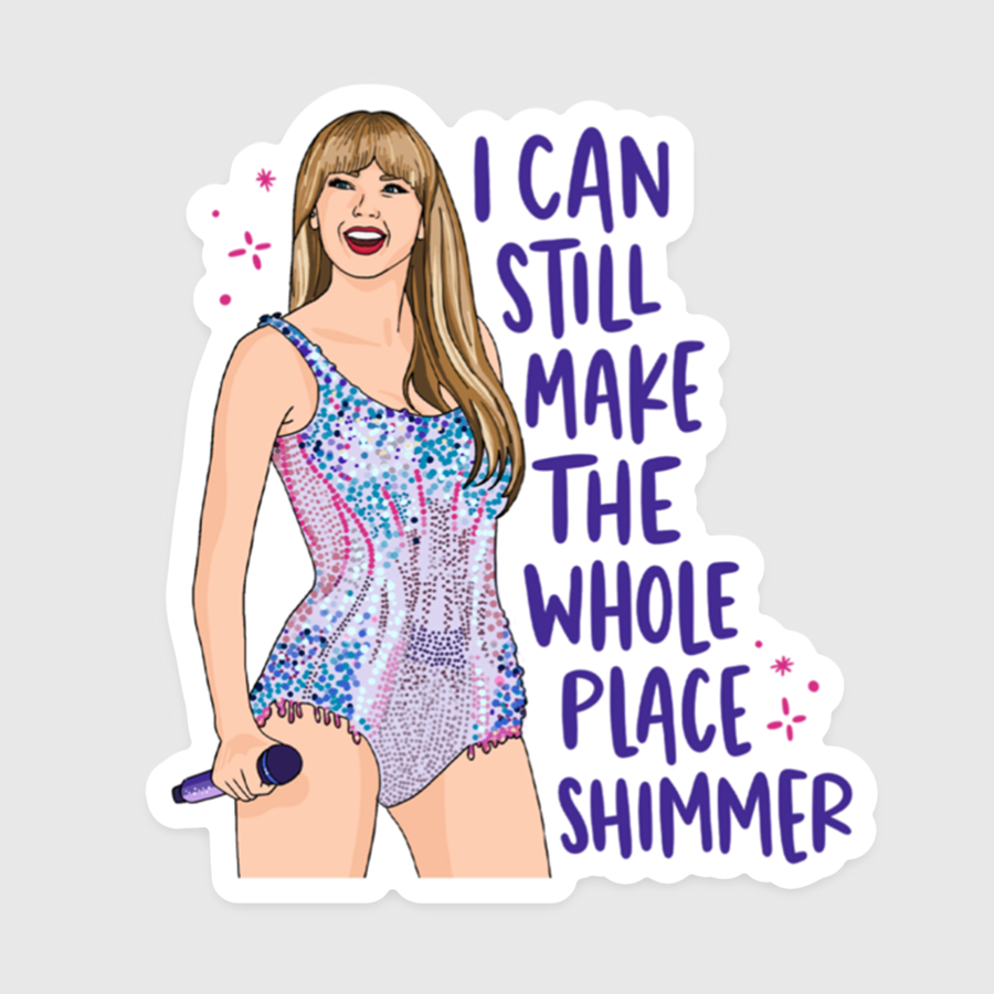 Tay Shimmer Sticker Home Goods Brittany Paige   