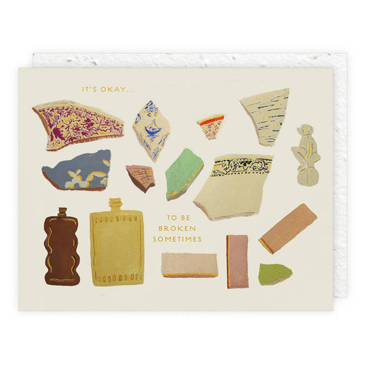 Pieces - Encouragement Card Home Goods Seedlings   