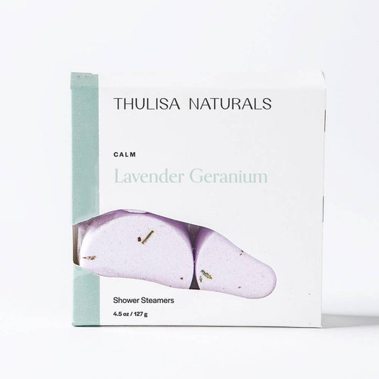 Shower Steamers- Lavender-Geranium Home Goods Thulisa Naturals | Bath + Body   
