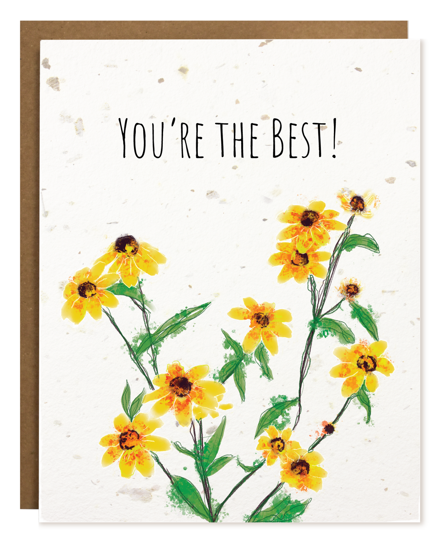 TOKA | You're the Best | Plantable Card Home Goods The Card Bureau   