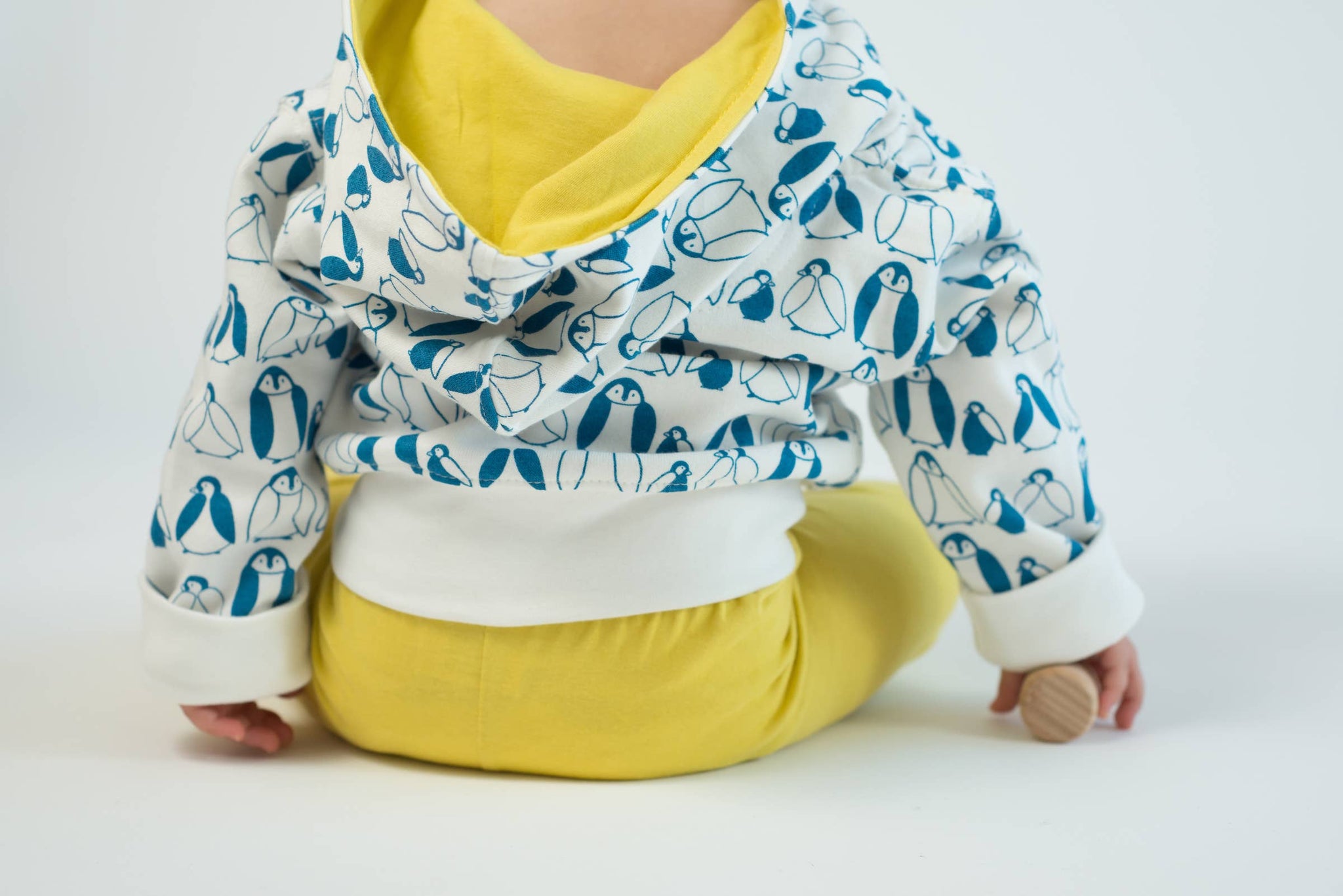 Organic Cotton Penguin Hoody | unisex | kids clothing
