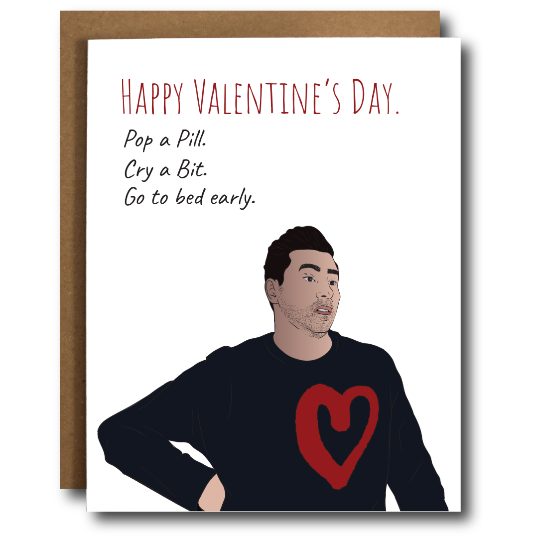 Schitt’s Creek Funny Valentine's Day Card Home Goods The Card Bureau   