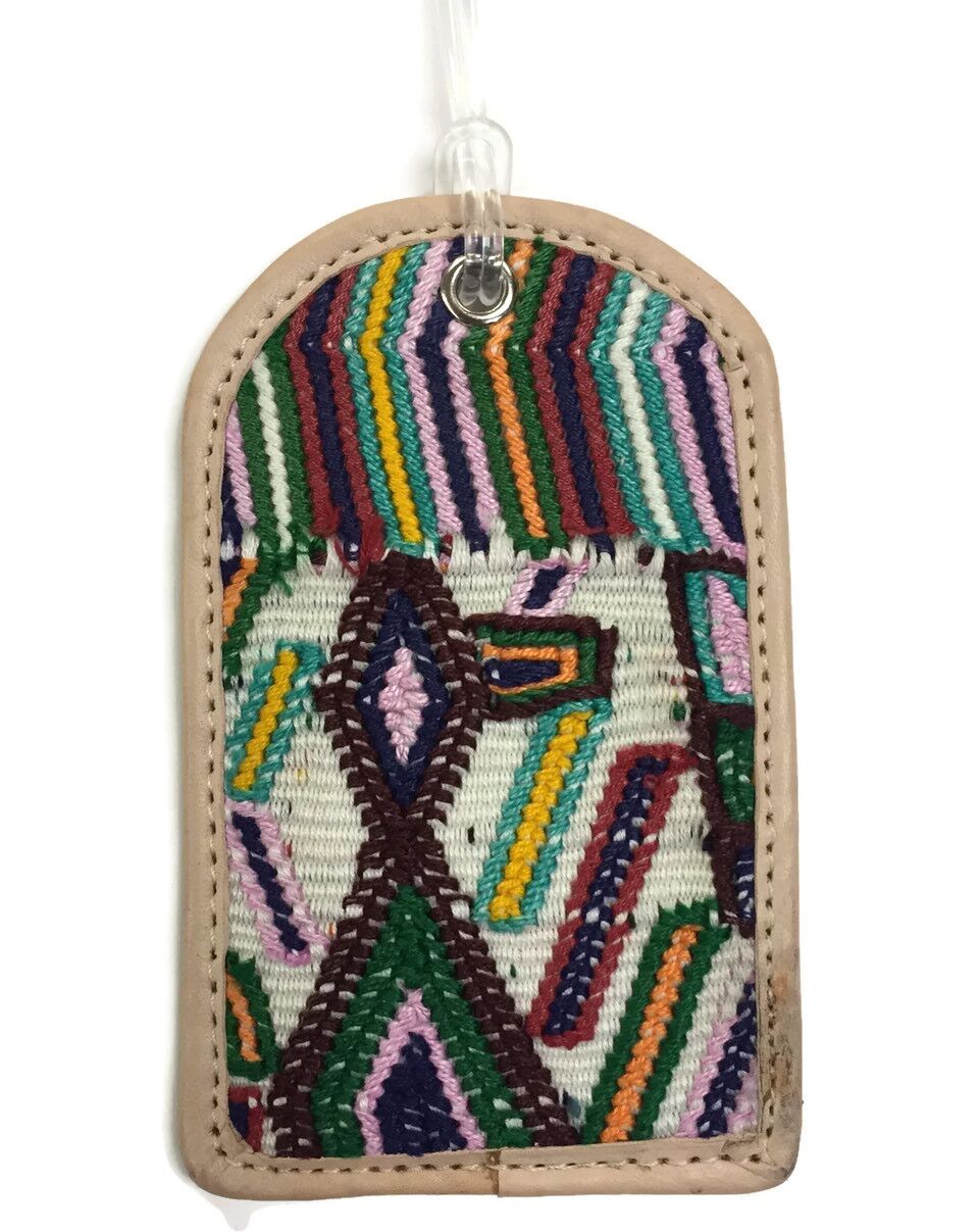 Huipil Luggage Tag - Guatemala Home Goods Lumily   