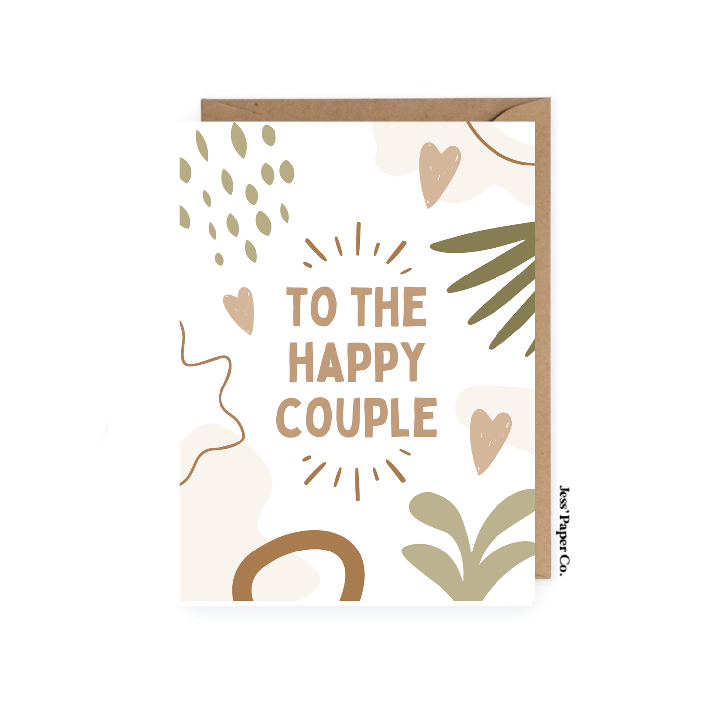 Happy Couple Card Home Goods Jess' Paper Co.   