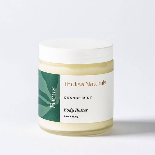 Body Butter -  Focus Orange Mint Home Goods Thulisa Naturals | Bath + Body   