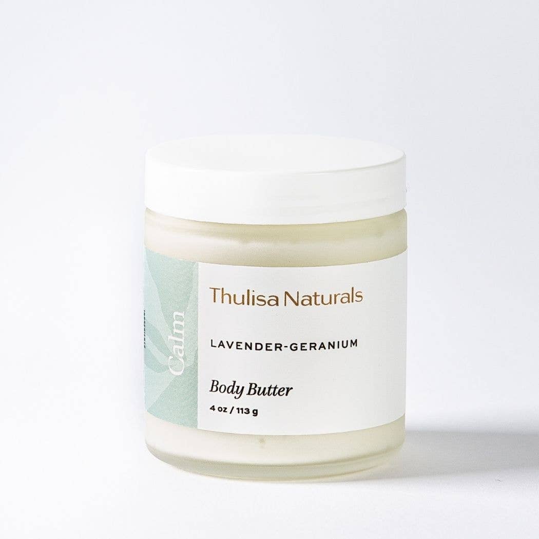 Body Butter - Calm Lavender-Geranium Home Goods Thulisa Naturals | Bath + Body   