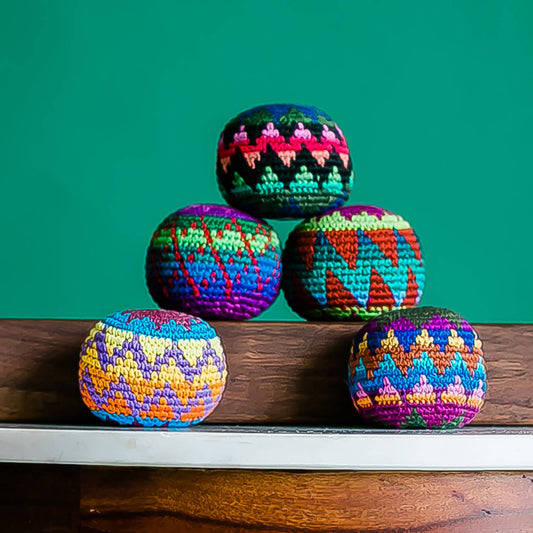Woven Hacky Sack Accessories Lucia's Imports   