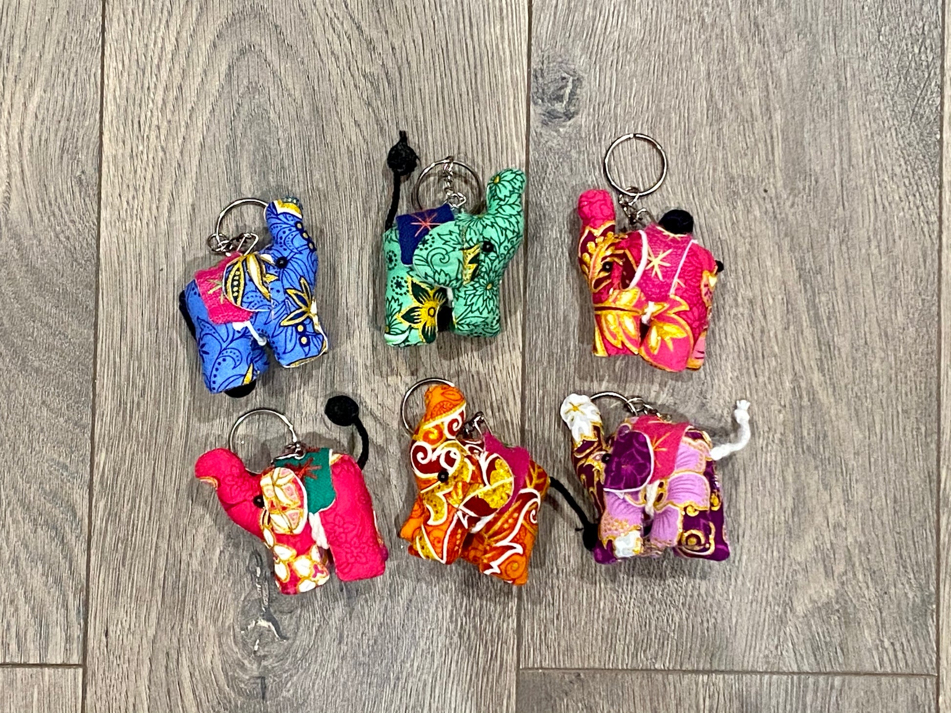 ELEPHANT KEYCHAIN (ASSORTED) - THAILAND Accessories Lumily   