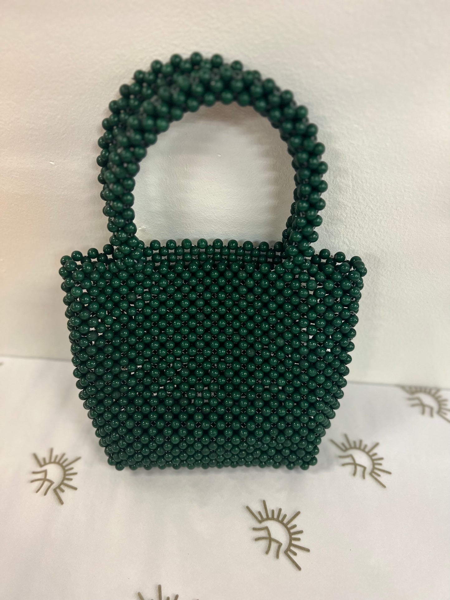 Beaded Handbags Bags Indiblossom Green  